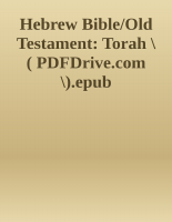 Torah_Hebrew Bible_Old Testament.pdf